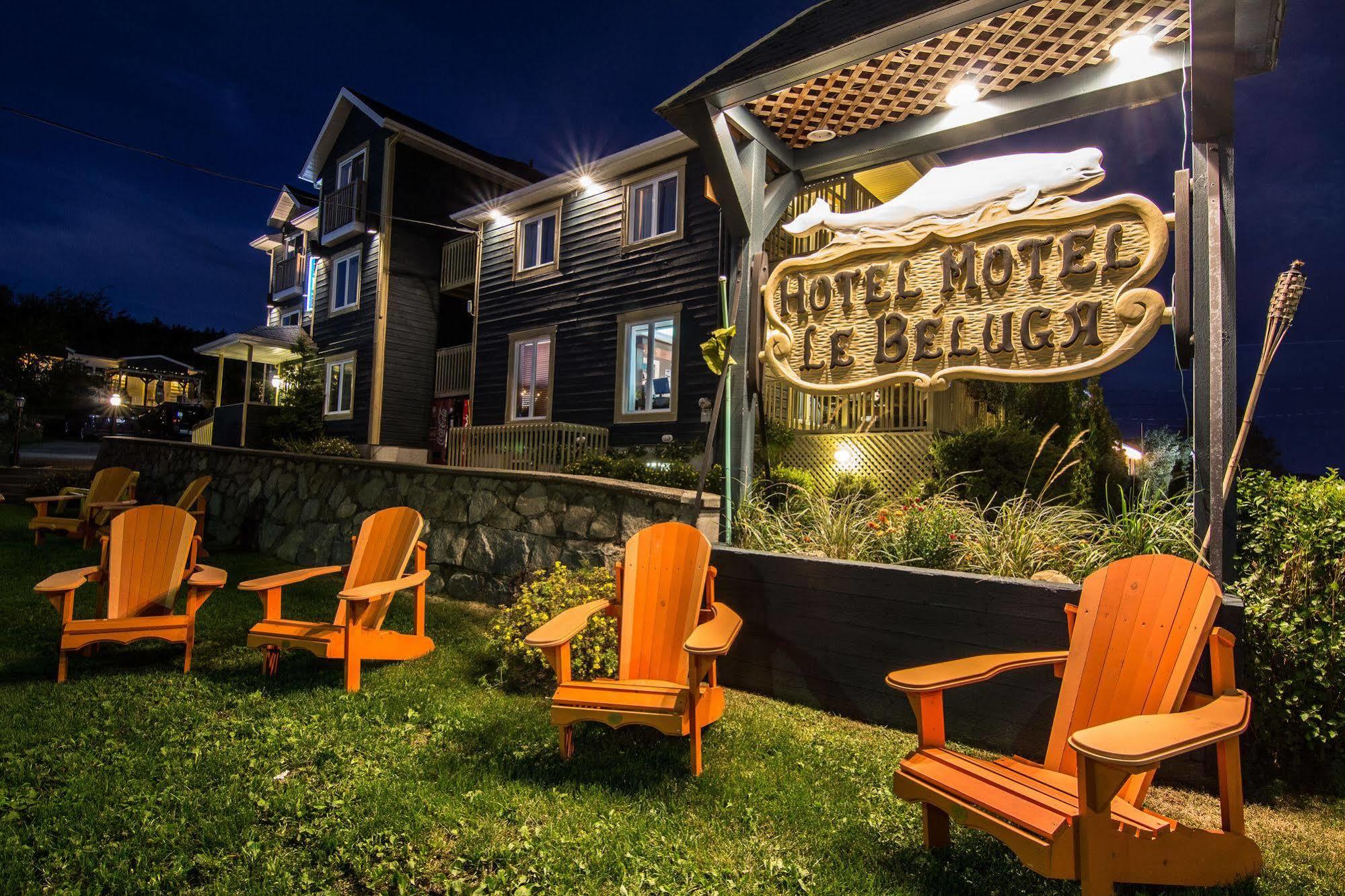 Hotel Motel Le Beluga Tadoussac Exterior photo